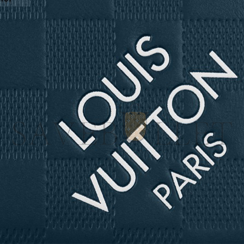 LOUIS VUITTON TRIO MESSENGER BAG DAMIER INFINI LEATHER BLUE M40438 (25*18.5*7cm) 
